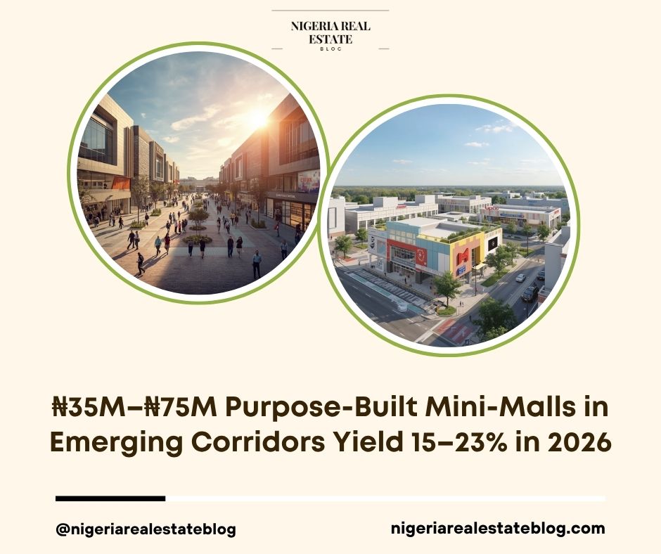 mini-malls emerging corridors yields 2026