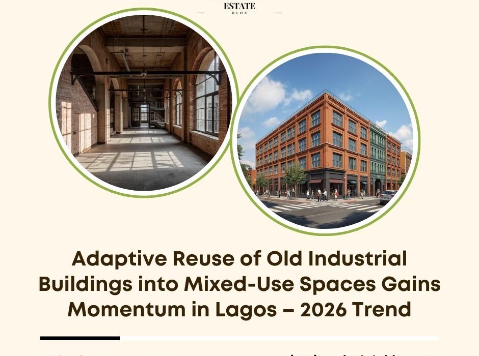 adaptive reuse industrial buildings Lagos 2026