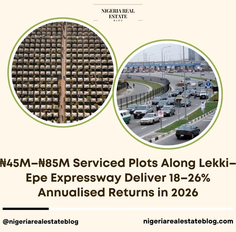 Lekki Epe serviced plots returns 2026