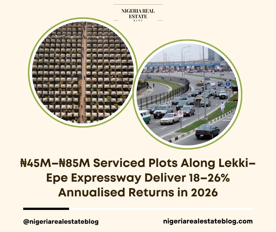 Lekki Epe serviced plots returns 2026
