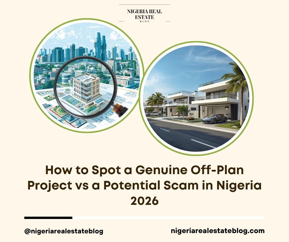 spot genuine off-plan project vs scam Nigeria 2026