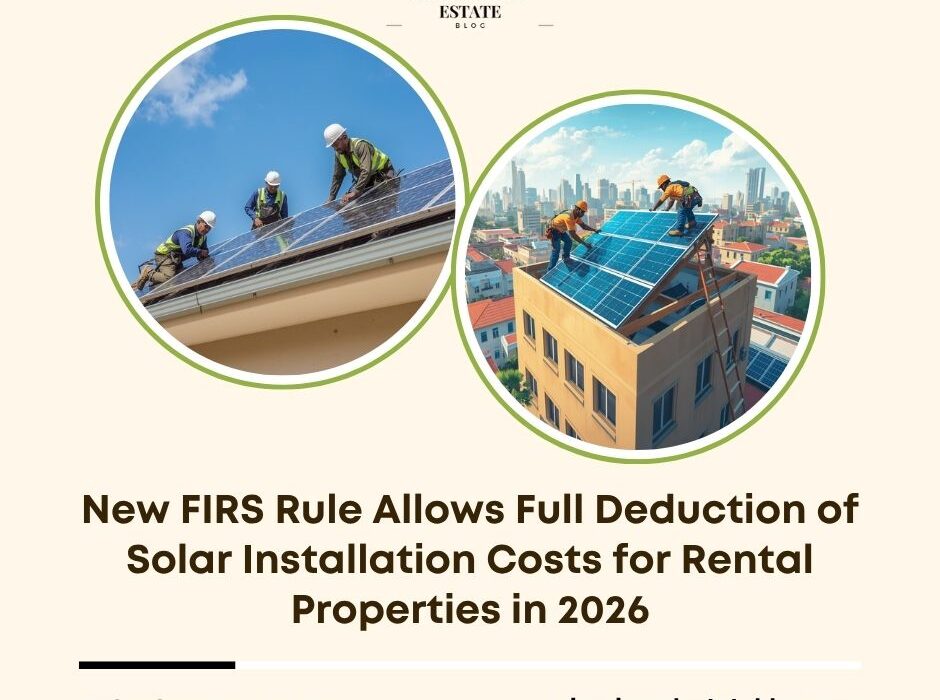 FIRS solar installation deduction 2026
