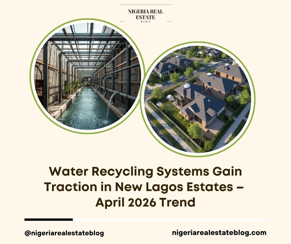 water recycling systems Lagos estates 2026