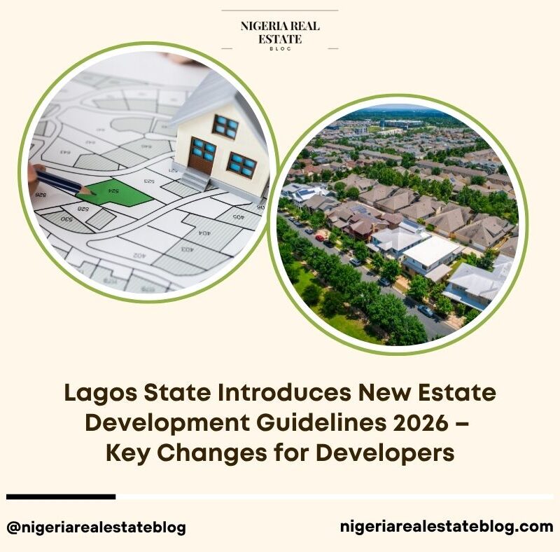 Lagos State Estate Development Guidelines 2026