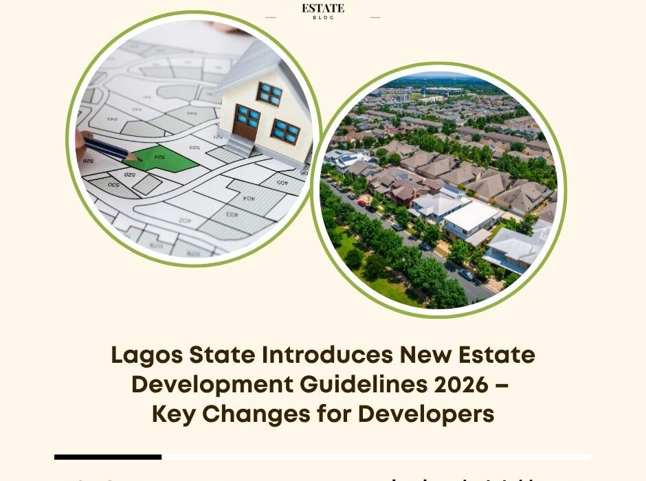 Lagos State Estate Development Guidelines 2026