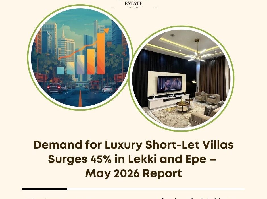 luxury short-let villas demand Lekki Epe 2026