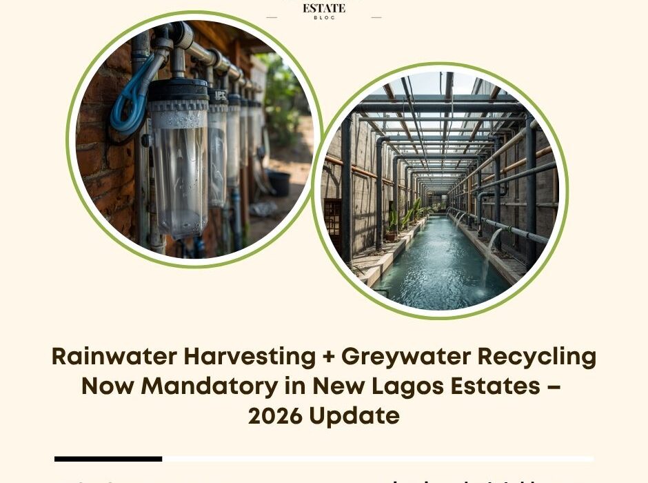 rainwater harvesting greywater recycling Lagos 2026