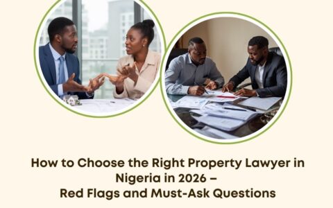 choose the right property lawyer Nigeria 2026