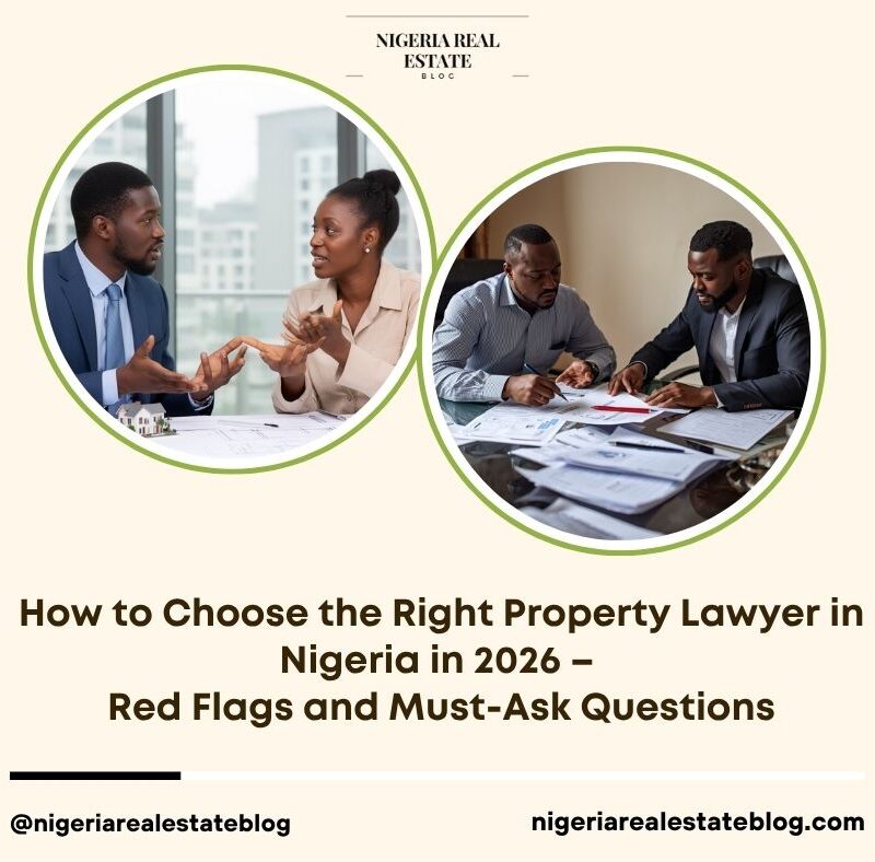 choose the right property lawyer Nigeria 2026