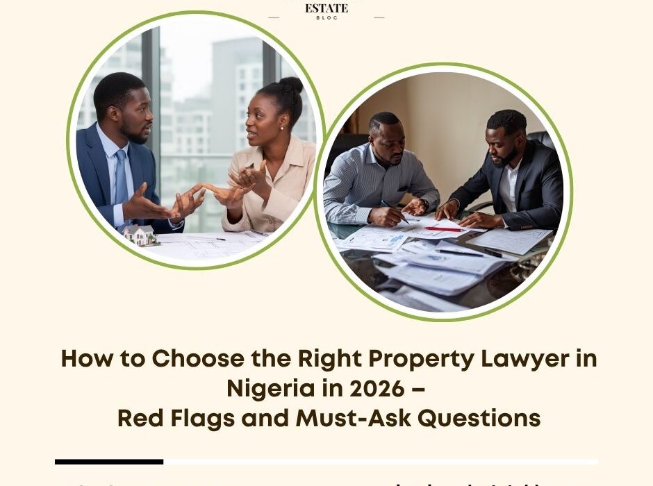 choose the right property lawyer Nigeria 2026