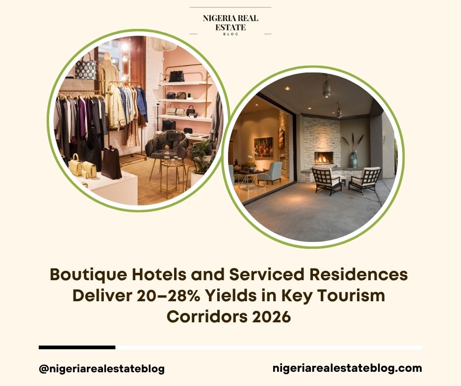 boutique hotels serviced residences yields Nigeria 2026