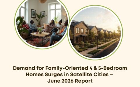 demand 4 5 bedroom family homes satellite cities 2026
