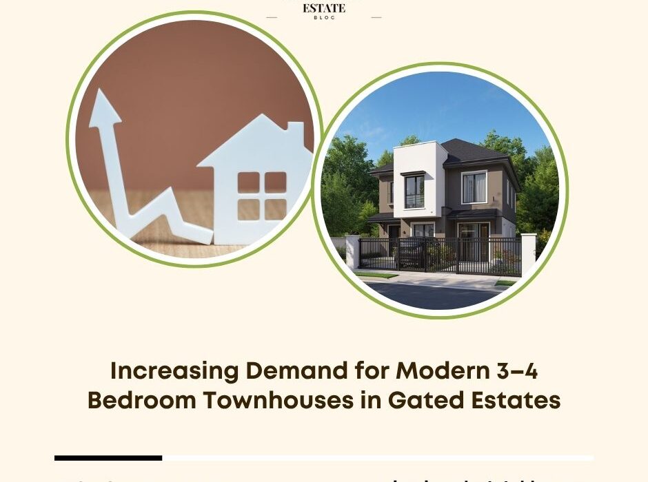 3 4 bedroom townhouses gated estates 2026