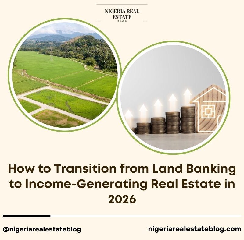 transition from land banking to income generating 2026