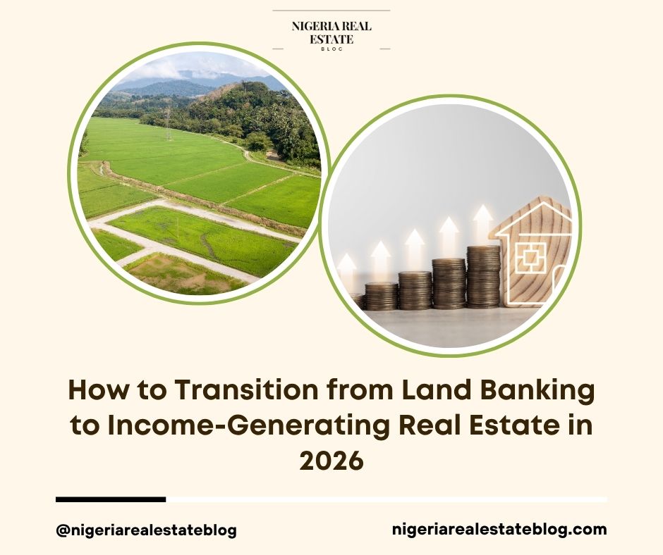 transition from land banking to income generating 2026