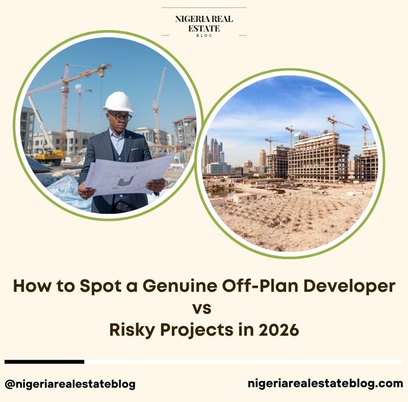 genuine off-plan developer Nigeria 2026