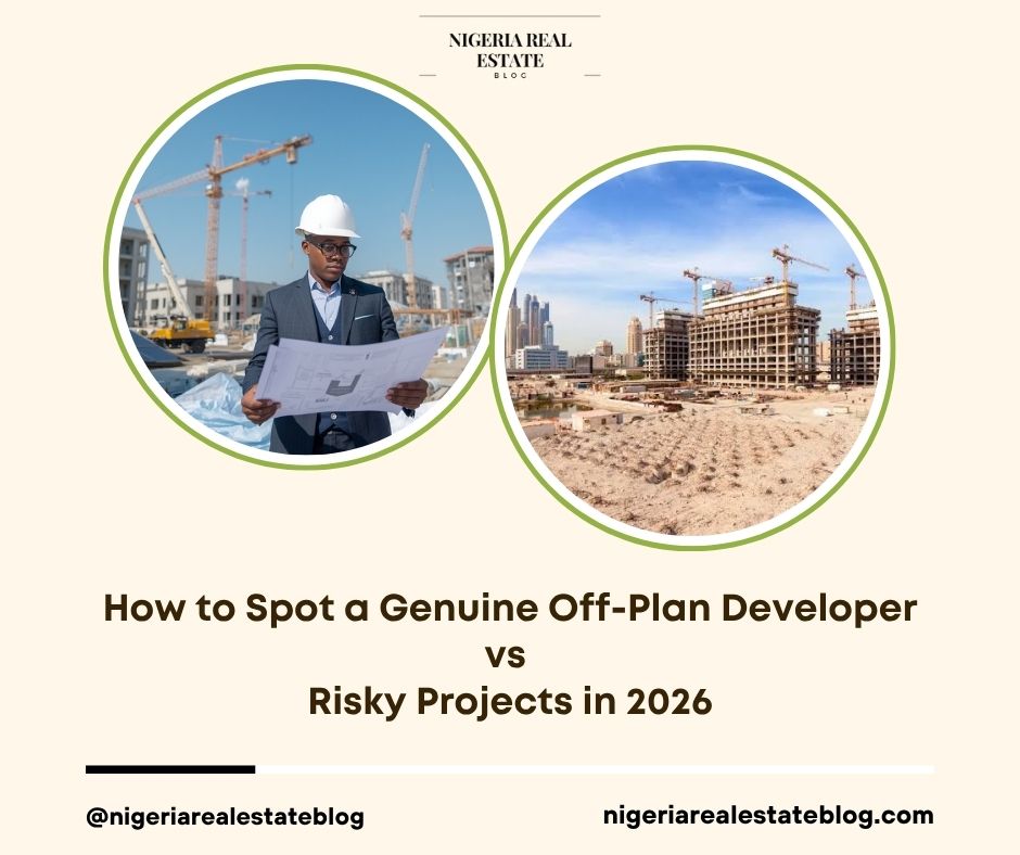 genuine off-plan developer Nigeria 2026
