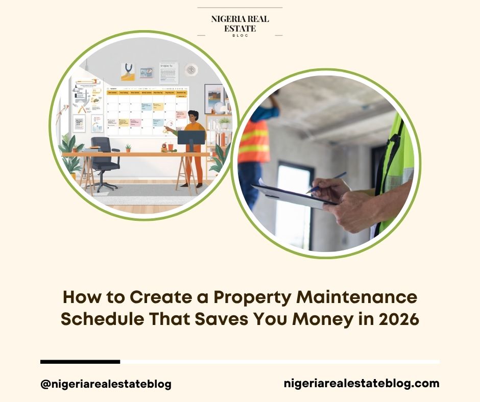 property maintenance schedule Nigeria 2026