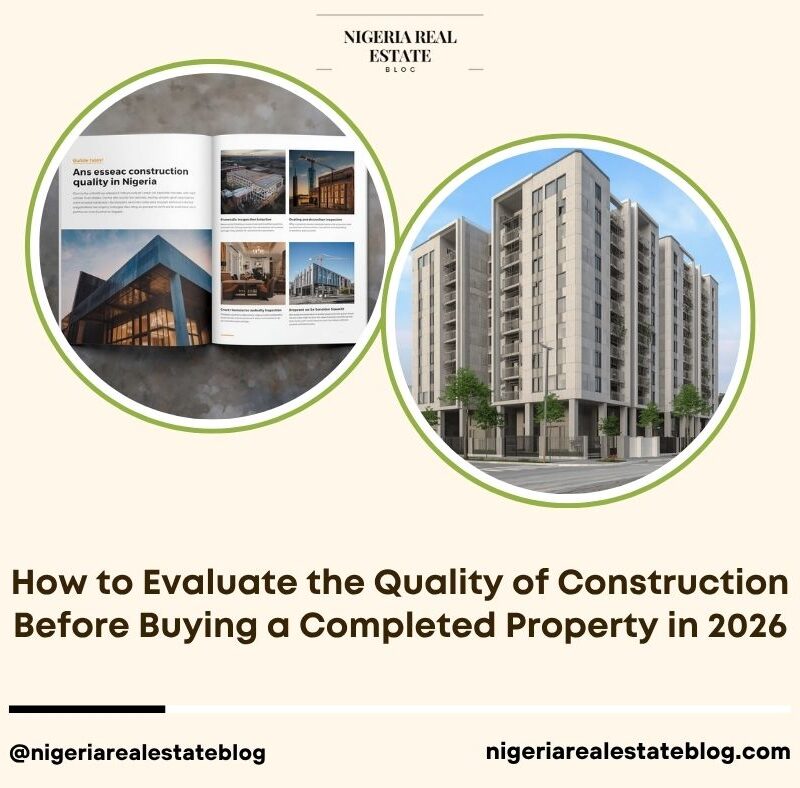 evaluate construction quality completed property 2026