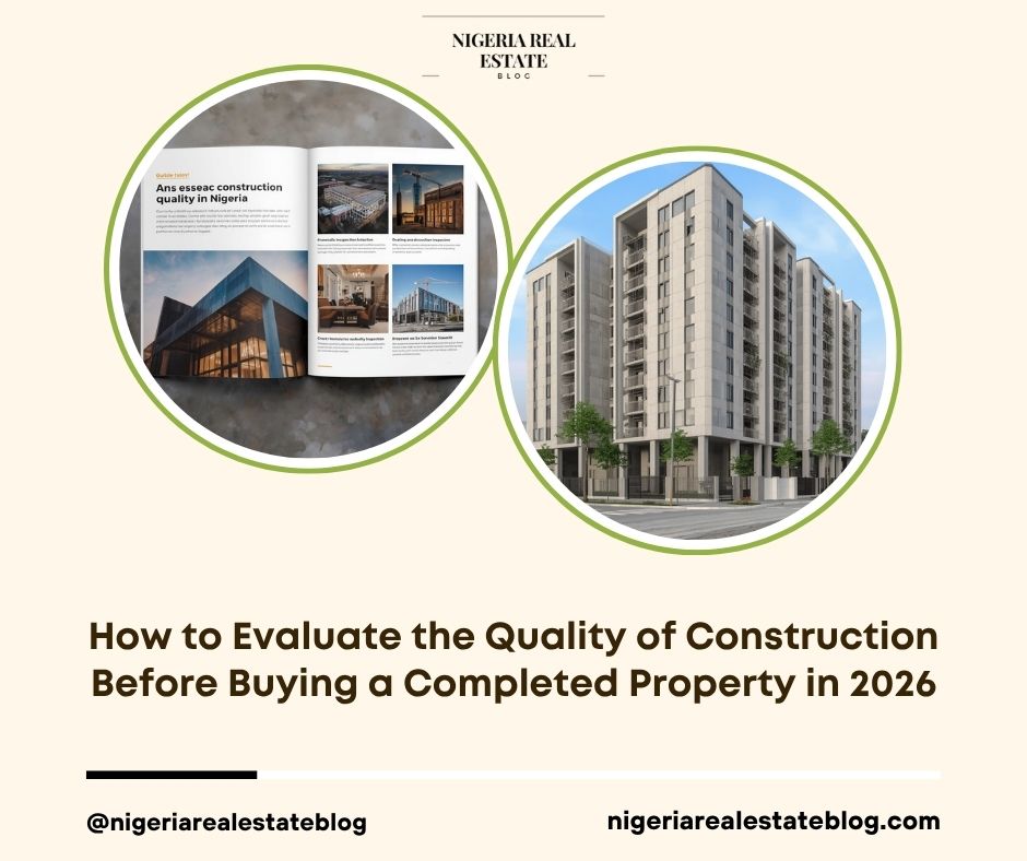 evaluate construction quality completed property 2026