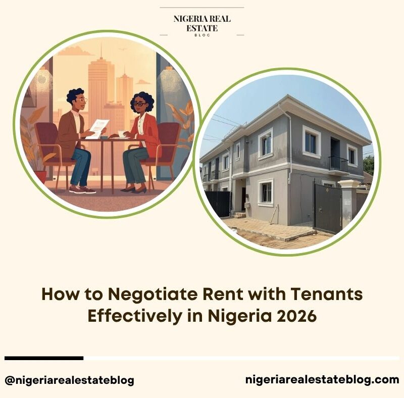negotiate rent with tenants Nigeria 2026