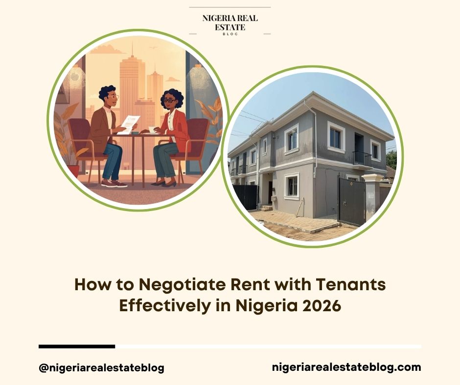 negotiate rent with tenants Nigeria 2026