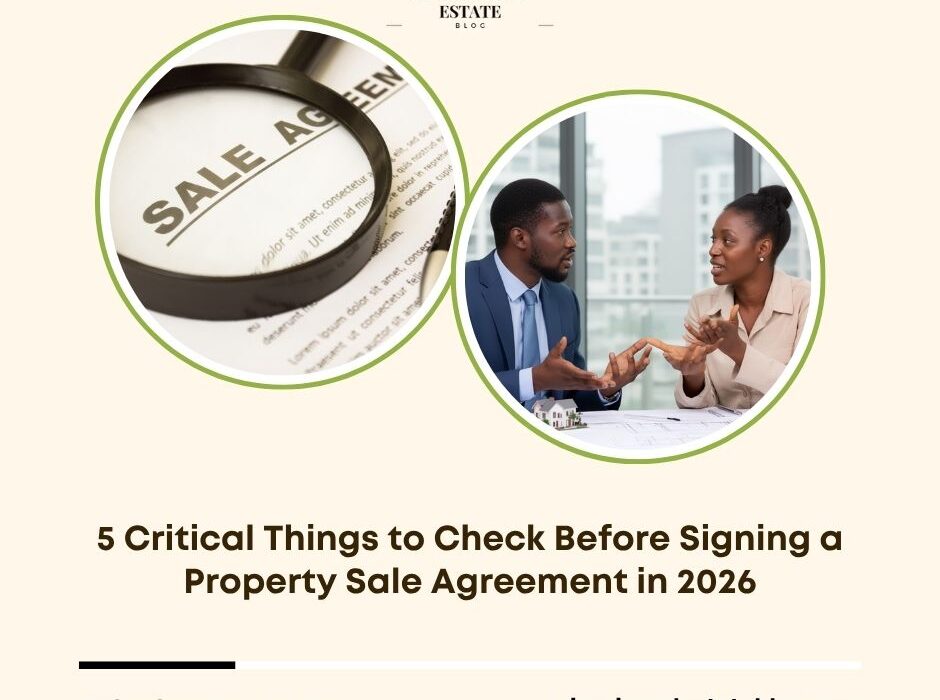 property sale agreement Nigeria 2026