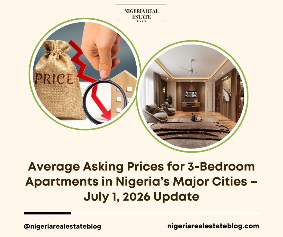 3 bedroom apartment prices Nigeria 2026