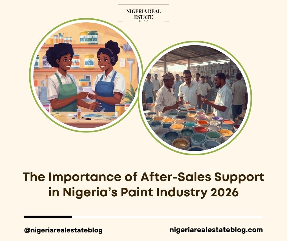 after sales support paint industry Nigeria 2026