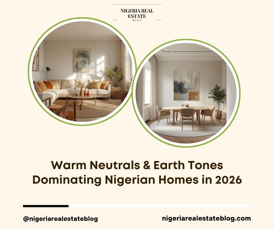 warm neutrals earth tones Nigeria 2026