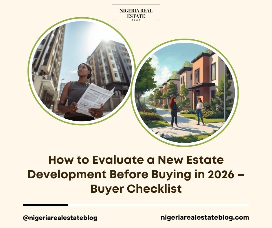 evaluate new estate development 2026