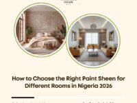 how to choose paint sheen Nigeria