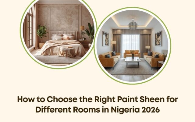 how to choose paint sheen Nigeria