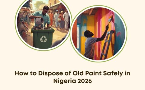 dispose old paint Nigeria