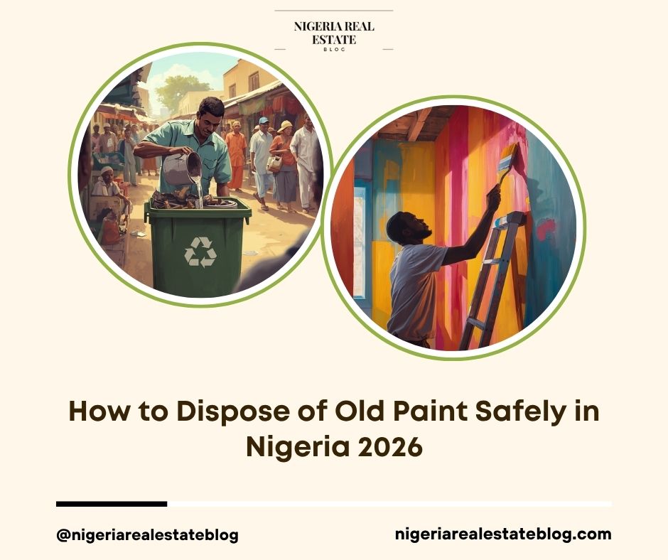 dispose old paint Nigeria