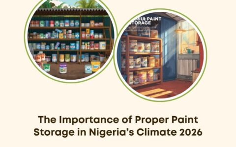 proper paint storage Nigeria 2026