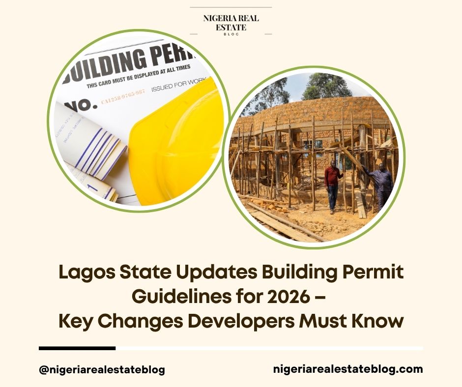 Lagos building permit guidelines 2026