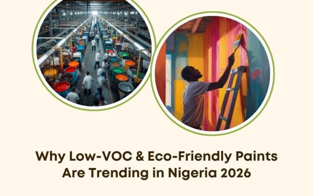 low VOC eco friendly paints Nigeria 2026