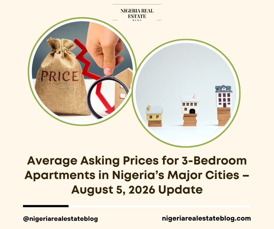 3 bedroom apartment prices Nigeria 2026