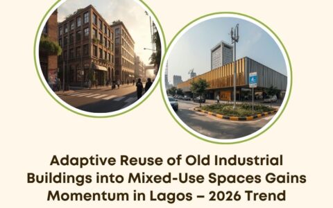 adaptive reuse industrial buildings Lagos 2026