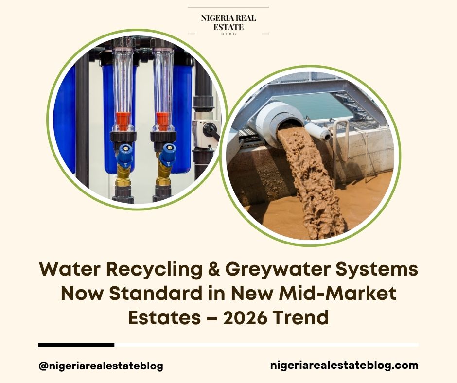 water recycling greywater systems estates 2026