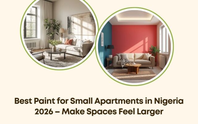 best paint for small apartments Nigeria