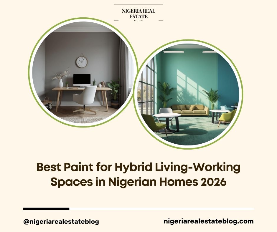 best paint for hybrid living working spaces Nigeria