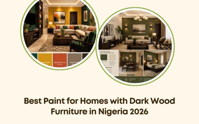 best paint for homes with dark wood furniture Nigeria