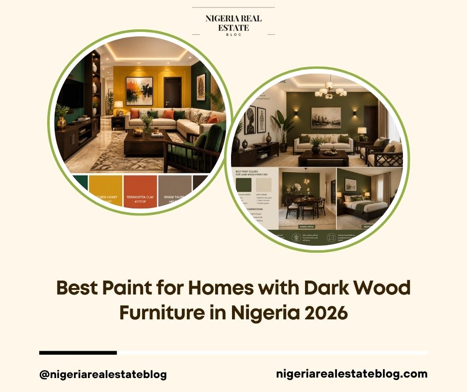 best paint for homes with dark wood furniture Nigeria