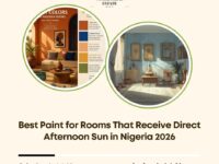 best paint for rooms direct afternoon sun Nigeria