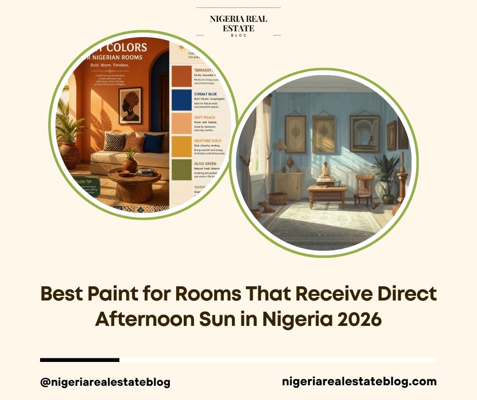 best paint for rooms direct afternoon sun Nigeria