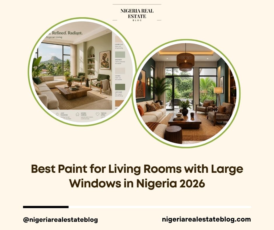 best paint for living rooms with large windows Nigeria
