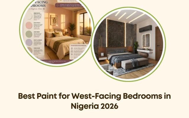 best paint for west-facing bedrooms Nigeria