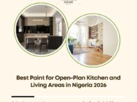 best paint for open-plan kitchen living Nigeria